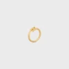 Anillo asimétrico Triomphe en latón con acabado dorado Anillo asimétrico Triomphe en latón con acabado dorado