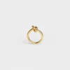 Anillo Knot en latón con acabado dorado Anillo Knot en latón con acabado dorado
