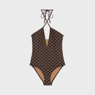 Bañador en jersey Monogram