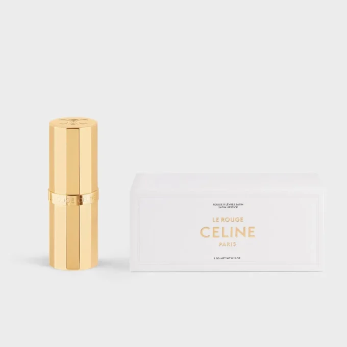 Barra de labios satinada Le CELINE – 02 Orange CléA Barra de labios satinada Le CELINE – 02 Orange CléA