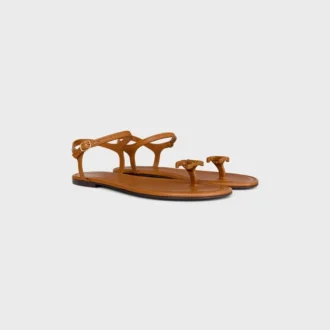 Bay – Sandalia de tiras Triomphe en piel de becerro flexible