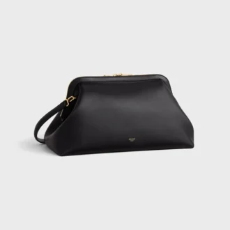 Bolsa tipo maletín de piel de becerro natural flexible