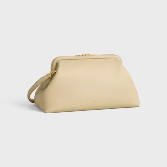 Bolsa tipo maletín de piel de becerro natural flexible