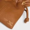 Bolsita Micro Crystal en piel de cordero lisa