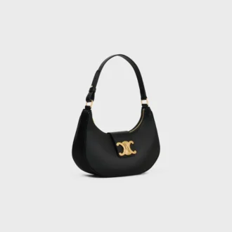 Bolso Ava Triomphe mediano en piel de becerro lisa