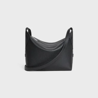 Bolso bandolera Harry en piel de becerro granulada