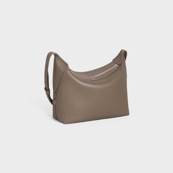 Bolso bandolera Harry en piel de becerro granulada