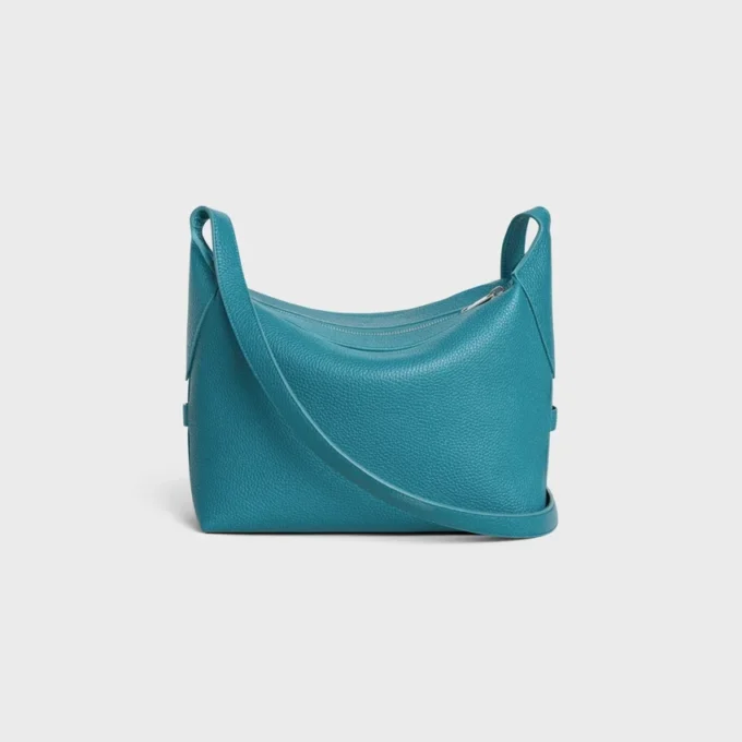 Bolso bandolera Harry en piel de becerro granulada