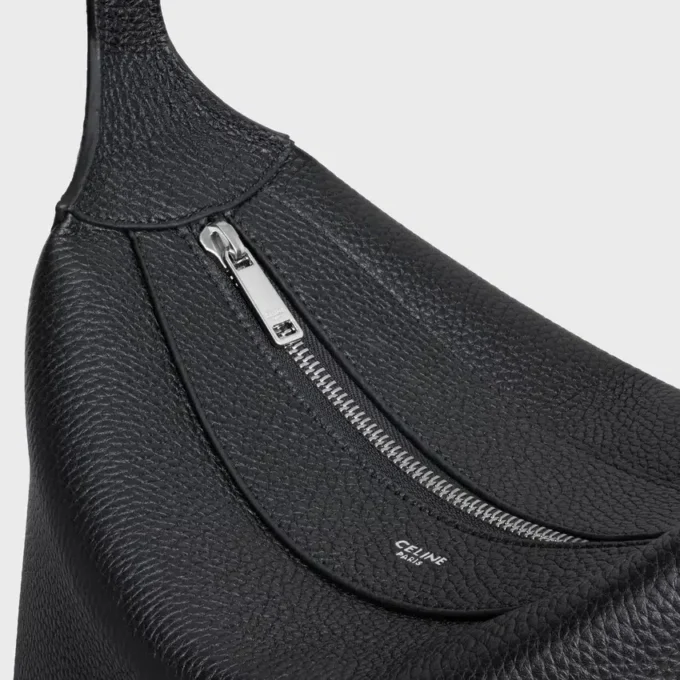 Bolso bandolera Harry en piel de becerro granulada