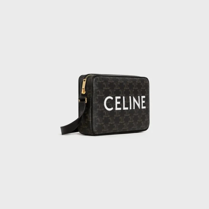 Bolso bandolera mediano de Triomphe Canvas con estampado CELINE
