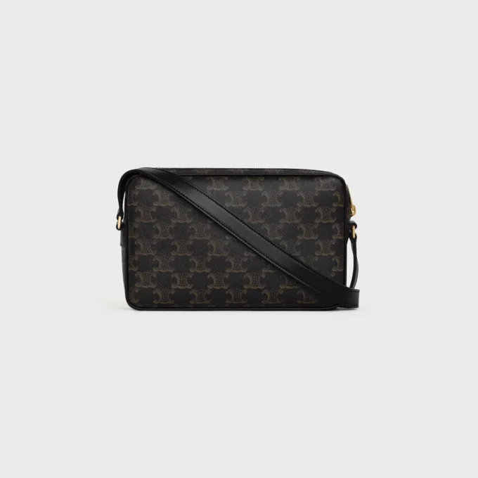 Bolso bandolera mediano de Triomphe Canvas con estampado CELINE