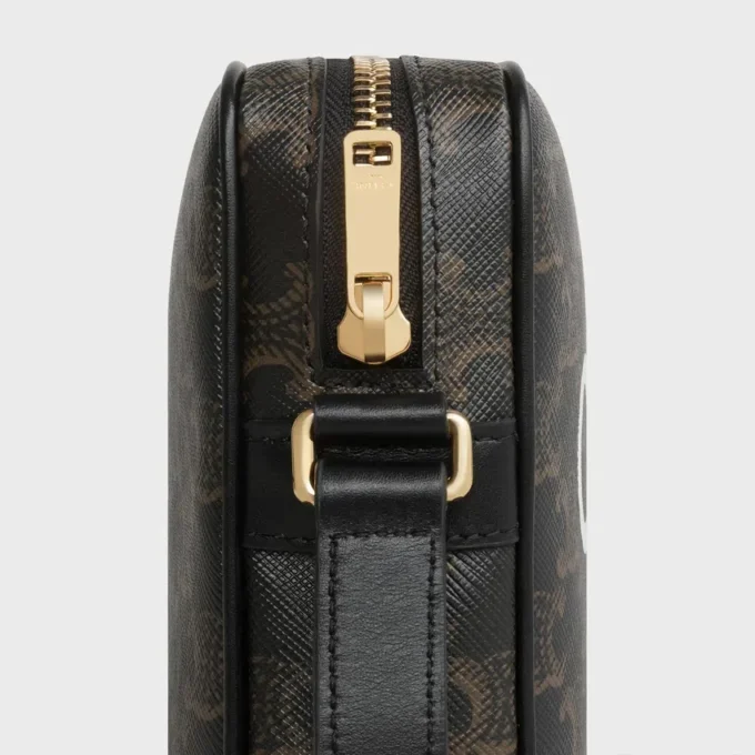Bolso bandolera mediano de Triomphe Canvas con estampado CELINE