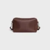 Bolso bandolera Take Away en piel de becerro lisa