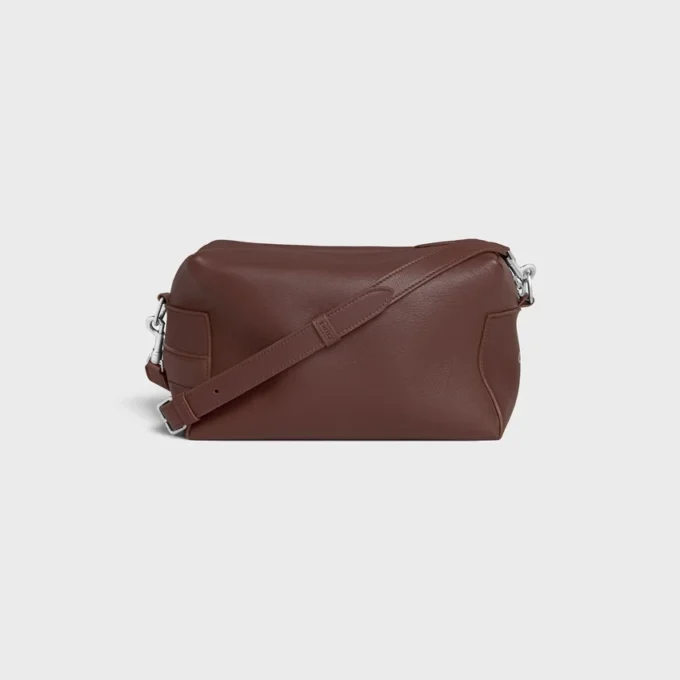Bolso bandolera Take Away en piel de becerro lisa