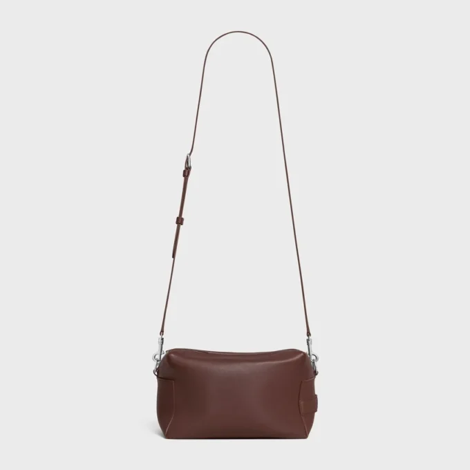 Bolso bandolera Take Away en piel de becerro lisa