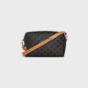 Bolso bandolera Take Away en Triomphe Canvas y piel de becerro