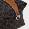 Bolso bandolera Take Away en Triomphe Canvas y piel de becerro