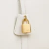 Bolso Boston grande en piel de becerro granulada flexible