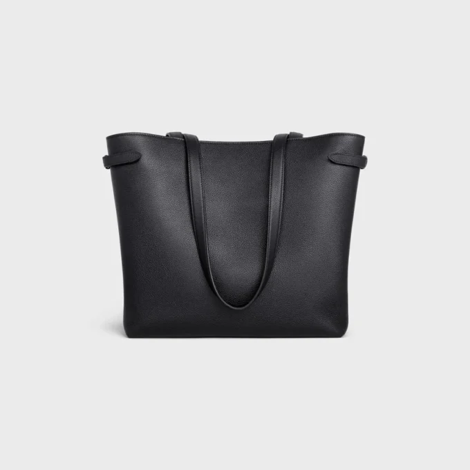 Bolso Cabas AnaïS Cuir Triomphe mediano en piel de becerro granulada Bolso Cabas AnaïS Cuir Triomphe mediano en piel de becerro granulada