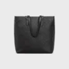 Bolso Cabas con hebilla en piel de becerro con relieve Triomphe