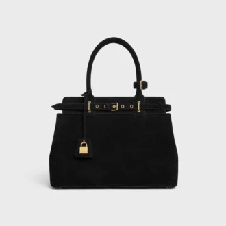 Bolso CELINE Conti en piel de becerro anteada