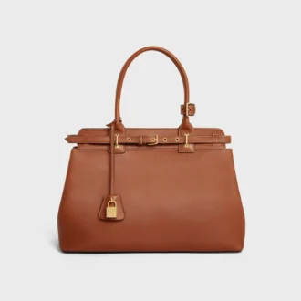 Bolso CELINE Conti en piel de becerro granulada y flexible