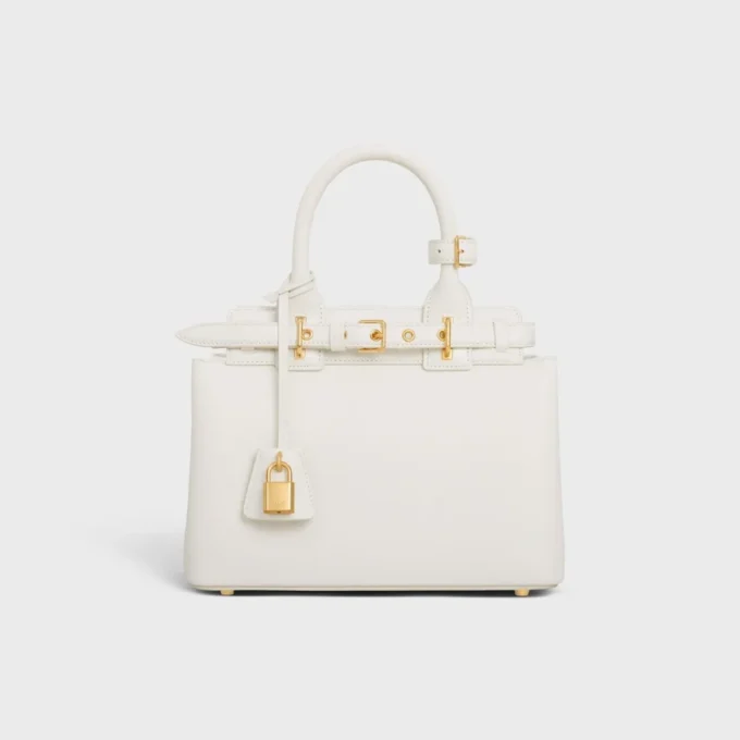 Bolso Celine Conti para Teen en piel de becerro granulada y flexible Bolso Celine Conti para Teen en piel de becerro granulada y flexible