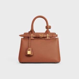 Bolso Celine Conti para Teen en piel de becerro granulada y flexible