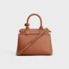 Bolso Celine Conti para Teen en piel de becerro granulada y flexible Bolso Celine Conti para Teen en piel de becerro granulada y flexible