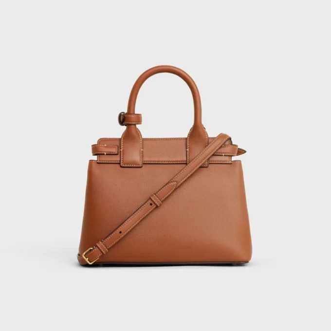 Bolso Celine Conti para Teen en piel de becerro granulada y flexible Bolso Celine Conti para Teen en piel de becerro granulada y flexible