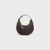 Bolso Celine Lulu para adolescente en Triomphe Canvas y piel de becerro Bolso Celine Lulu para adolescente en Triomphe Canvas y piel de becerro