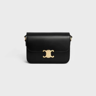 Bolso Classique Triomphe en piel de becerro brillante