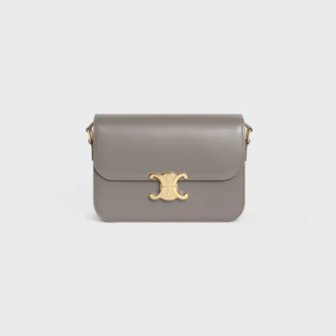 Bolso Classique Triomphe en piel de becerro brillante Bolso Classique Triomphe en piel de becerro brillante