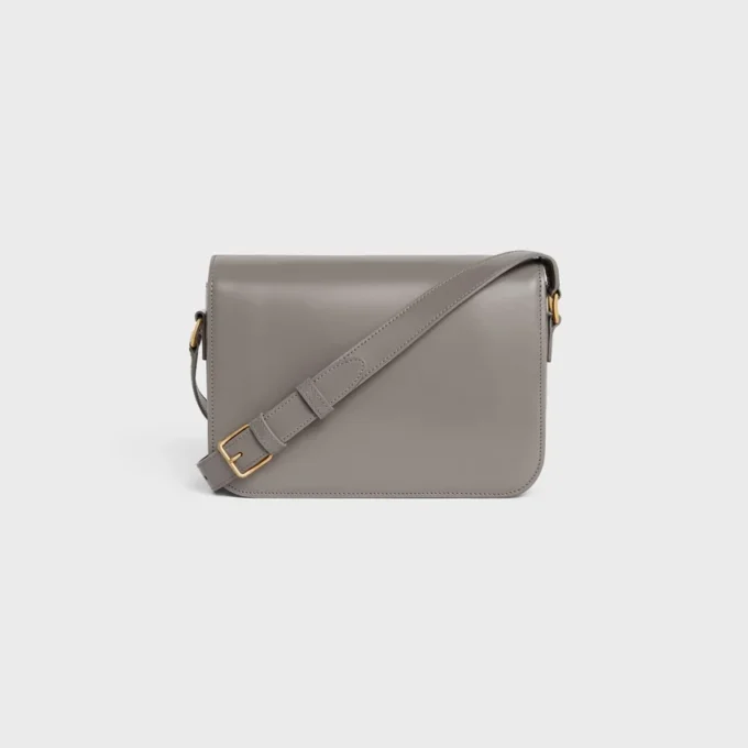 Bolso Classique Triomphe en piel de becerro brillante Bolso Classique Triomphe en piel de becerro brillante