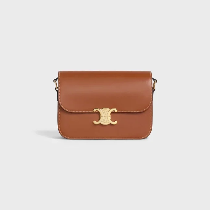 Bolso Classique Triomphe en piel de becerro natural Bolso Classique Triomphe en piel de becerro natural