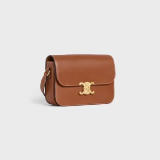 Bolso Classique Triomphe en piel de becerro natural