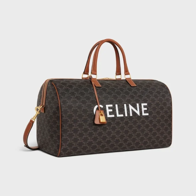Bolso de viaje grande de Triomphe Canvas con estampado CELINE Bolso de viaje grande de Triomphe Canvas con estampado CELINE