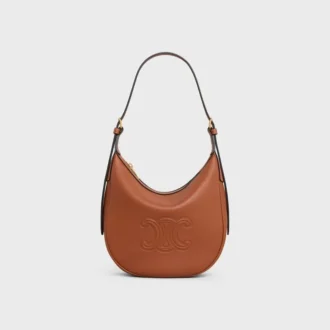 Bolso HeloïSe pequeño en piel de becerro granulada y flexible