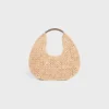 Bolso hobo Classic Panier de CELINE en rafia y piel de becerro Bolso hobo Classic Panier de CELINE en rafia y piel de becerro