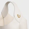 Bolso Hobo pequeño en piel de becerro lisa y flexible Bolso Hobo pequeño en piel de becerro lisa y flexible