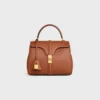 Bolso pequeño 16 en piel de becerro natural Bolso pequeño 16 en piel de becerro natural