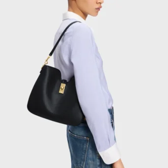 Bolso pequeño Camille Soft 16 en piel de becerro lisa