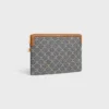 Bolso pequeño con correa de Cuir Triomphe en jacquard Triomphe integral Bolso pequeño con correa de Cuir Triomphe en jacquard Triomphe integral