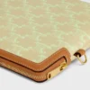 Bolso pequeño con correa de Cuir Triomphe en toile Triomphe y piel de becerro Bolso pequeño con correa de Cuir Triomphe en toile Triomphe y piel de becerro