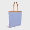 Bolso shopper grande y plano en Triomphe Canvas Bolso shopper grande y plano en Triomphe Canvas