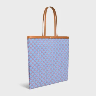 Bolso shopper grande y plano en Triomphe Canvas
