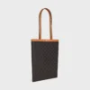 Bolso shopper plano mediano en Triomphe Canvas Bolso shopper plano mediano en Triomphe Canvas