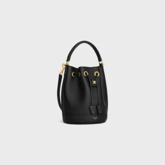 Bolso Teen Clara en piel de becerro granulada y flexible