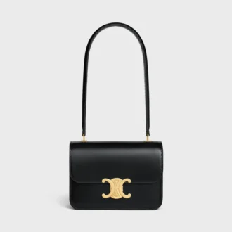 Bolso Teen Garance en piel de becerro brillante
