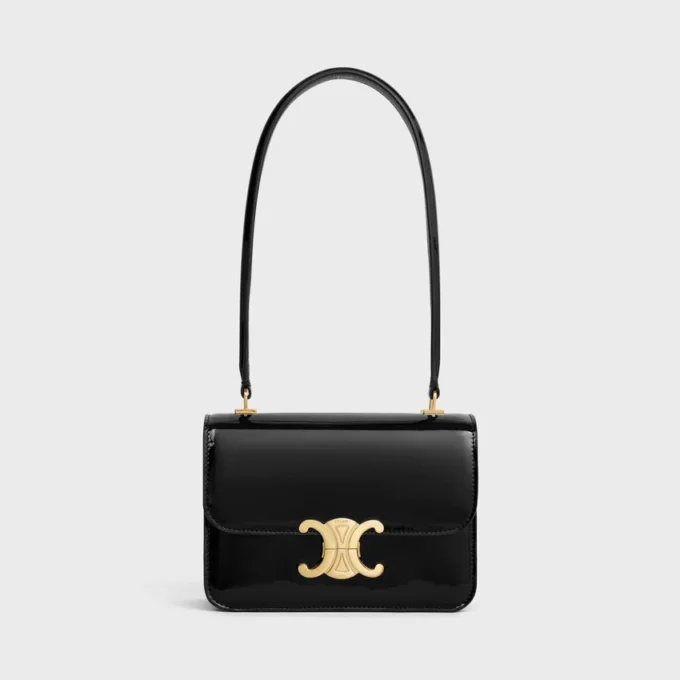 Bolso Teen Garance en piel de becerro charol